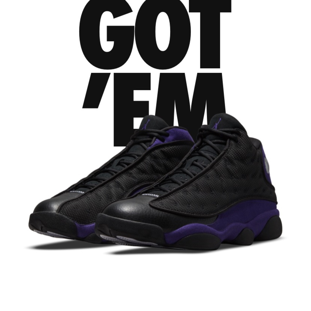 Jordan 13s court purple